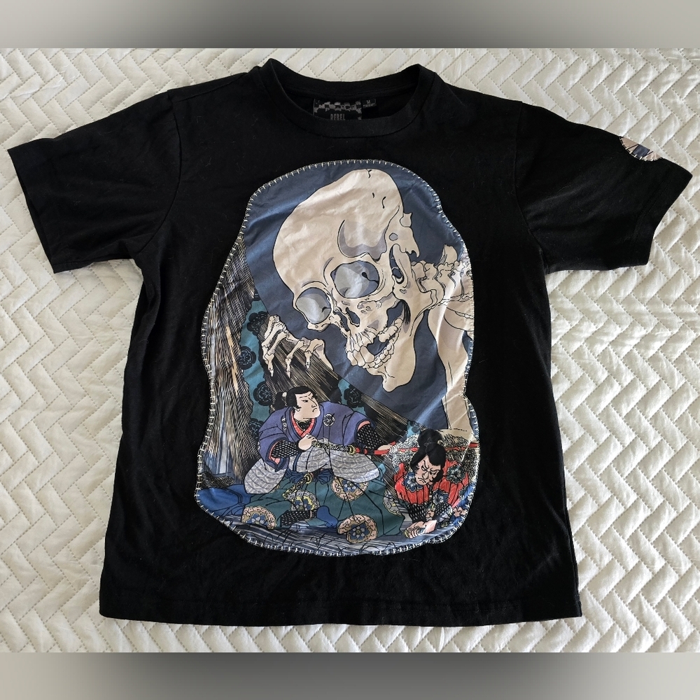 Rebel Vegeance Japanese Samurai Tee